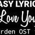 EASY LYRICS Penny Tai The Love You Want Meteor Garden OST