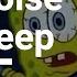 Fan Noise For Sleep But Spongebob Quietly Plays In The Background