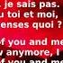 Paradis Toi Et Moi English Lyrics French Paroles You And Me