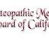 Osteopathic Medical Board Of California Meeting May 17 2018