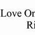 Love On The Brain Rihanna Clean Lyrics