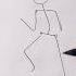 Stickman To Angry Chainsawman Speed Drawing Shorts