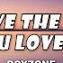 I Love The Way You Love Me Boyzone Lyrics