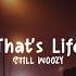 That S Life Still Woozy Lyrics Sub Español