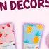 10 DIY HANDMADE PEN DECORS SCHOOL HACK IDEAS PENCIL DECORATIONS