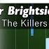 The Killers Mr Brightside Piano Tutorial SHEETS