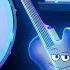 Synthwave Baby Sensory Music Video Dazzling Animated Instruments Play Energizing Music