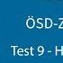 Arena ÖSD Β2 J Test 9 Hören Aufgabe 2 Prüfungsvorbereitung ÖSD Zertifikat B2 Für Jugendliche