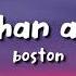 Boston More Than A Feeling Lyrics