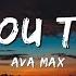 Ava Max Take You To Hell Lyrics