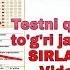 Javoblar Varaqasi Qanday To Ldiriladi DTM Uz Sayti Kirish Ballari Uzbek