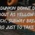 JADY DUNKIN DONUTS VIDEO LYRICS