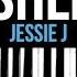 Jessie J Flashlight Karaoke SLOWER Acoustic Piano Instrumental Cover Lyrics LOWER KEY