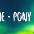 Ginuwine Pony Lyrics