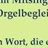 Herr Dein Wort Die Edle Gabe EG 198 Christliches Lied Zum Mitsingen Mit Orgelbegleitung