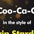 Alvin Stardust My Coo Ca Choo Karaoke Version From Zoom Karaoke