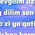 Yagzon Doston Qotilim Sevgisi Yolg On Sevgilim Premyera Karaoke Text Yagzon Guruhi