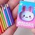 DIY Miniature Color Pencil Shorts Tonniartandcraft Art Love Diy