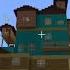 How To Make Angry Neighbor House And Player House In Minecraft