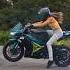 Everyday I M Shuffling Bikergirl Motorcycle Stunt Girl Performance