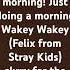 Wakey Wakey Felix Straykids