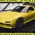 02 MAZDA RX 7 Spirit R Type A COMPETITION YELLOW MICA FORZA HORIZON 5 Shorts