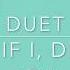 Even If I Die It S You Duet V Focus