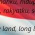 Indonesian National Anthem Indonesia Raya ID EN