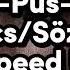 Sufle Pus Lyrics Sözleri Speed Up