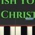 Easy Piano Tutorial We Wish You A Merry Christmas Slow Speed