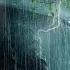 Powerful Thunderstorm At Night Terrible Rainstorm Very Intense Thunder Sounds On Tin Tent Roof