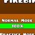 Geometry Dash 2 2 Firebird 100 Layout By DalexioJ Me Easy Demon