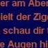 Aber Am Abend Da Spielt Der Zigeuner Cindy Bert Karaoke CD G