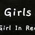 Girls Girl In Red Speed Up Lyrics