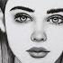 How To Draw A Beautiful Woman S Face Step By Step Hobby Pencil Drawing Portrait