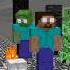 Help Herobrine Protect JJ Mikey Monsters MAIZEN Minecraft Animation Shorts