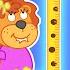 Lion Family Growth Measurement Cartoon For Kids