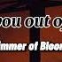 Can T Get You Out Of My Head Glimmer Of Blooms Lyrics LALALALA TIKTOK