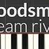 Dream River Woodsman SLOW EASY Piano Tutorial