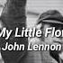 Forgive Me My Little Flower Princess Letra John Lennon