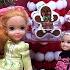 Christmas Super Store Elsa Anna Are Shopping For Decorations Barbie Dolls