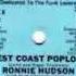 Ronnie Hutson And The Street People West Coast Poplock 1982