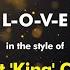 Nat King Cole L O V E Karaoke Version From Zoom Karaoke