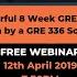 8 Week GRE Study Plan By GRE 336 Scorer Webinar