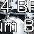 134 BPM Rock Drum Beat For Musical Practise