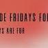 Ryan Griffin God Made Fridays Official Lyric Video