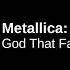 Metallica The God That Failed Backing Track For Bass Players