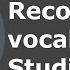 FL Studio 20 Recording Vocals With USB Microphone ASIO Audio Settings