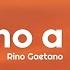 Rino Gaetano A Mano A Mano Testo Lyrics