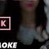 BLACKPINK WHISTLE ENGLISH KARAOKE WITH BACKING VOCALS With JENNIE And LISA S ENGLISH RAP